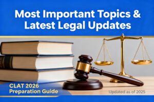 CLAT 2026 Most Important Topics & Latest Legal Updates