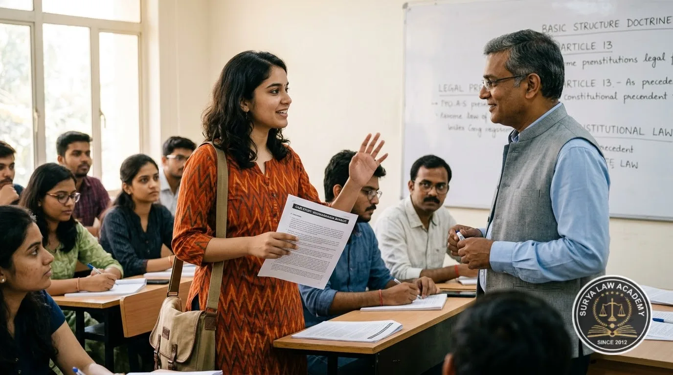 Mastering CLAT Legal Reasoning Passages Without a Prior Law Background — Surya Law Academy Preparation Guide