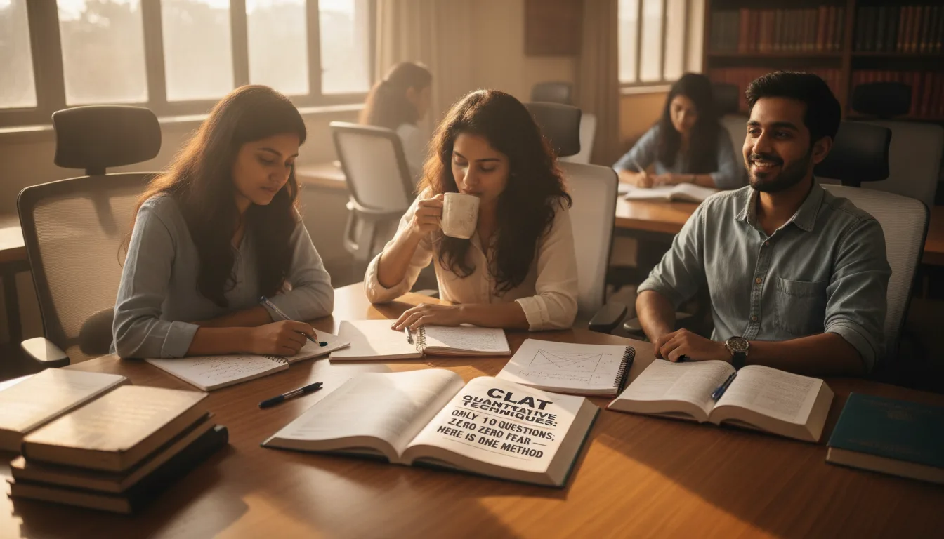 CLAT Quantitative Techniques: Only 10 Questions, Zero Fear — Here is the Method — Surya Law Academy Preparation Guide