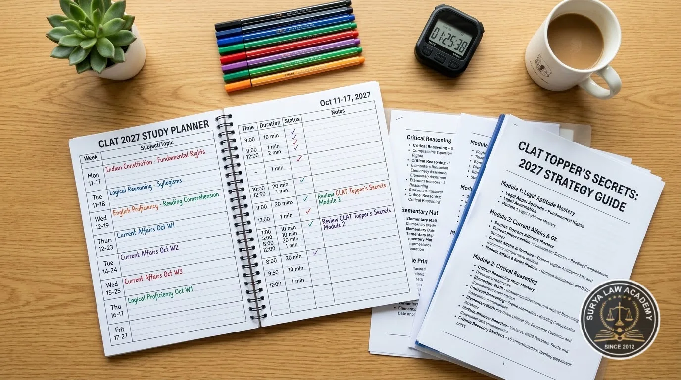 CLAT Law Entrance Strategy & Preparation Framework
