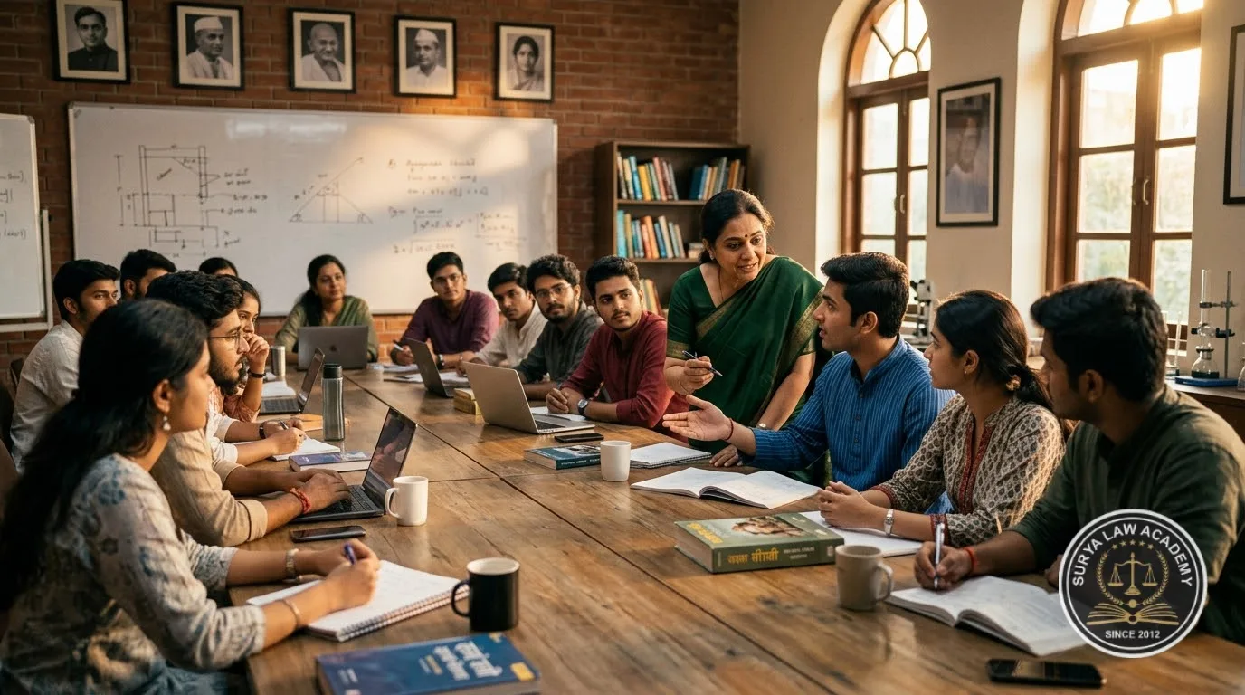 Why a 15-25 Student Batch Beats a 100-Student Hall for Law Entrances — Surya Law Academy Preparation Guide