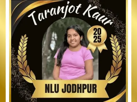 Taranjot CLAT Topper